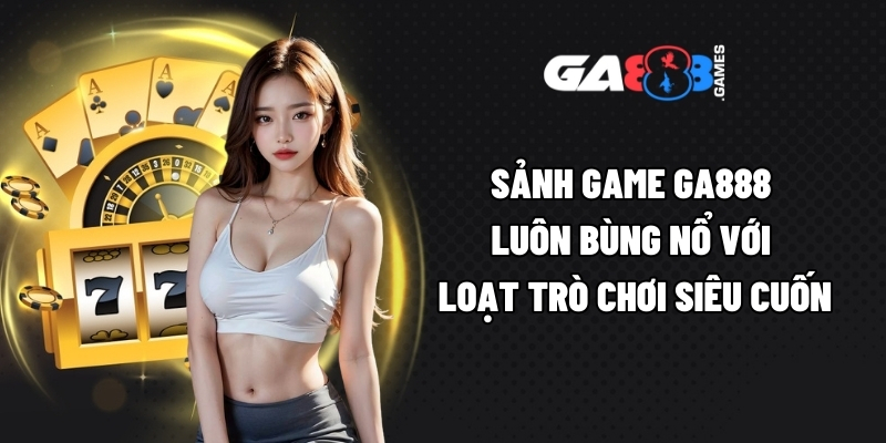 Giới Thiệu GA888 - Sân Chơi Giải Trí Đỉnh Cao Uy Tín Hàng Đầu 3 Sảnh game GA888 luôn bùng nổ với loạt trò chơi siêu cuốn