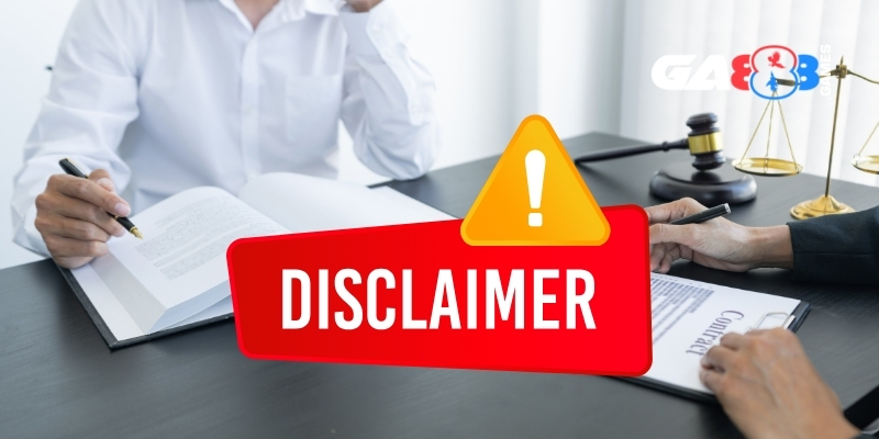 Miễn Trừ Trách Nhiệm GA888 - Bảo Vệ Quyền Lợi Minh Bạch Đôi Bên 3 Chính sách miễn trừ giúp bảo vệ hệ thống trước sai lệch từ người chơi